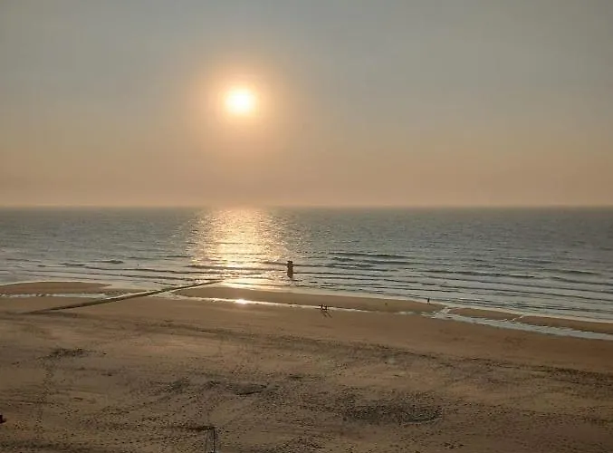 Apartment Met Zeezicht, Zwembad & Garage Ostend